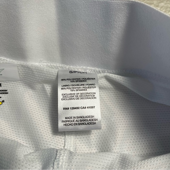 Greg Norman NWOT white skort size small - Picture 9 of 9